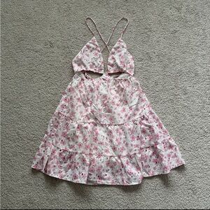 Petal & Pup Pink Floral Dress
